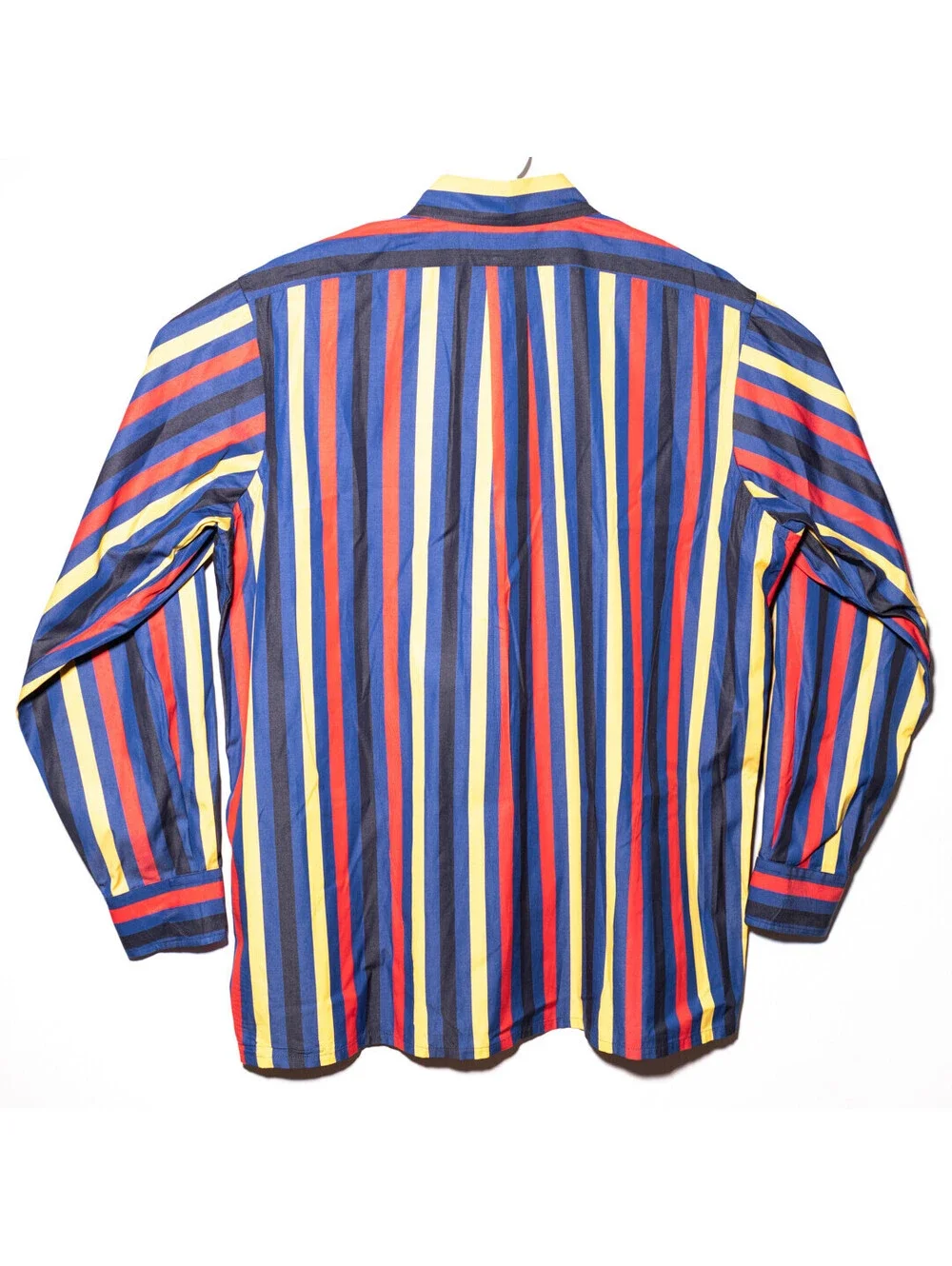 Maus & Hoffman Egyptian Cotton Striped Button Down Dress Shirt Men's SZ XL